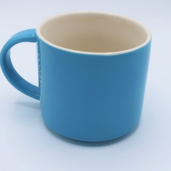 Starbucks Blue  Mug 14oz. - Picture 4 of 6